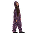 Snuggs Kids Blanket Onesie Mauve space